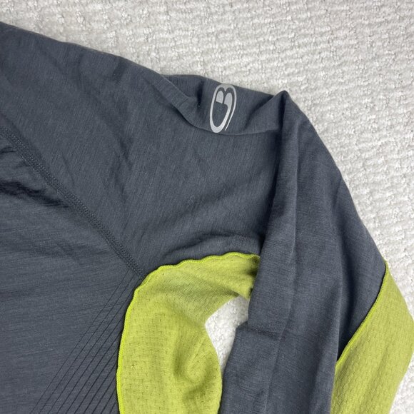 Icebreaker GT Lightweight Merino Wool Green Half Zip Base layer Men’s S Read* - Picture 7 of 16